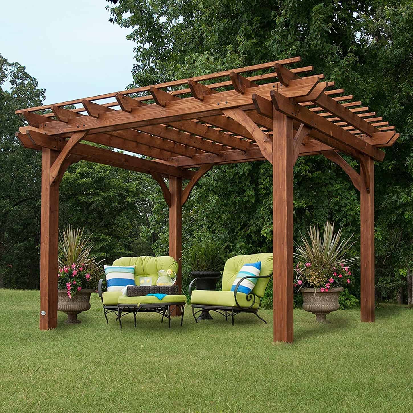 Backyard Discovery Cedar Pergola 12' by 10'