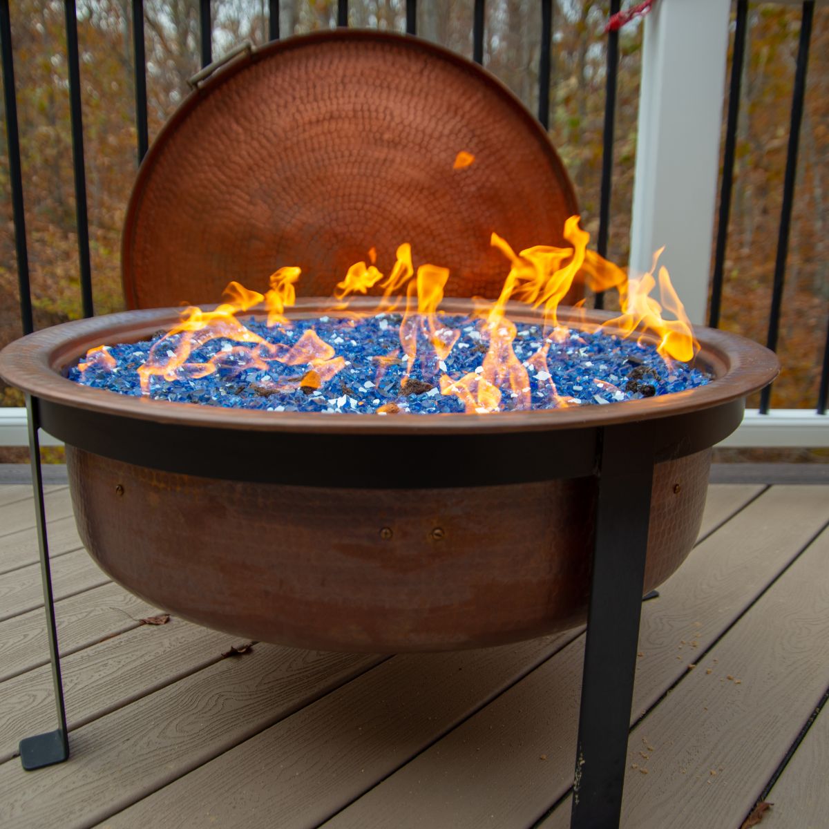 copper fire pit