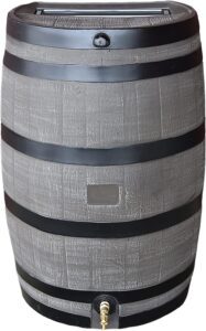 RTS Home Accents 50-Gallon Rain Water Collection Barrel