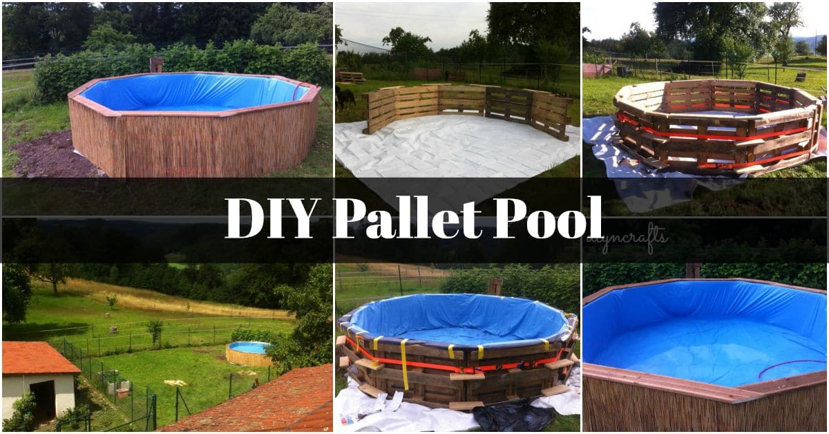 diy pallet pool