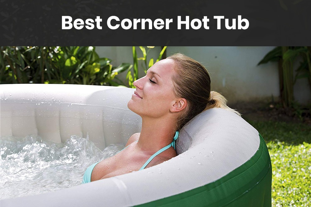 best corner hot tub