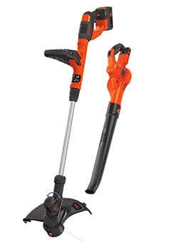 black decker cordless sweeper & string trimmer