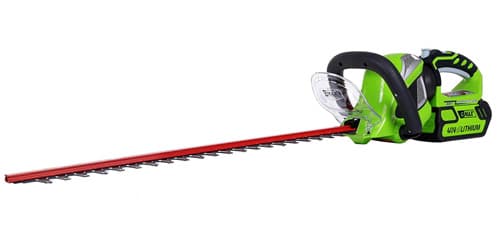 greenworks 24-inch 40v cordless hedge trimmer