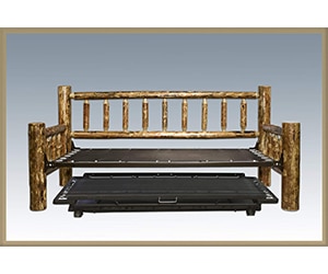 montana woodworks glacier country collection day bed