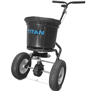 titan 50 lb. fertilizer broadcast spreader titan 50 lb. fertilizer broadcast spreader