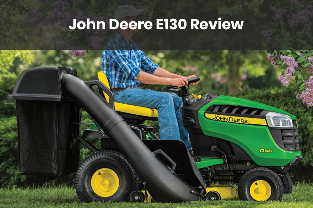 john deere e130 review