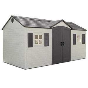 lifetime 6446 outdoor storage shed