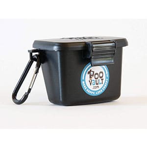 poovault dog poop bag holder