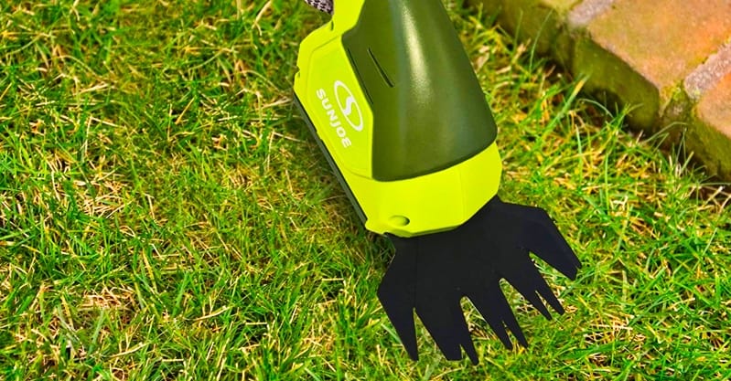 Using Cordless Grass Shears