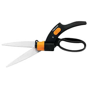 fiskars swivel soft touch grass shear