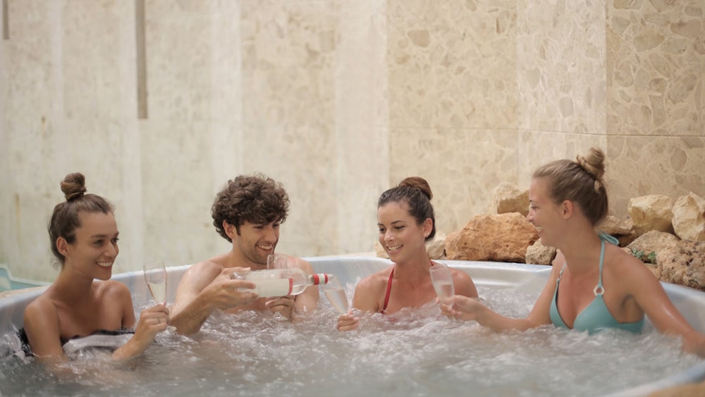 hot tub party