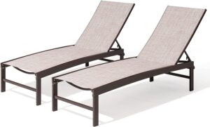 Adjustable Pool Chaise Lounge Chair