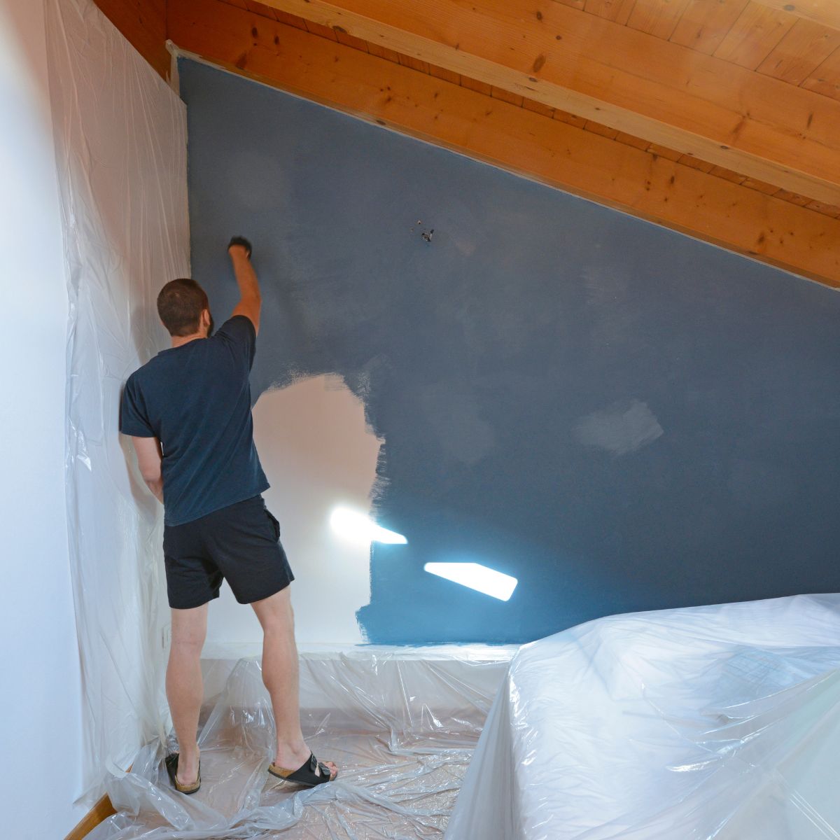 Is It Safe To Sleep In A Freshly Painted Room?