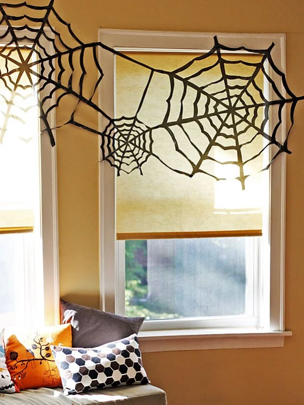 Trash Bag Spider Webs