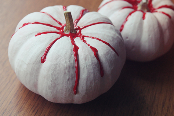 Dripping "Bleeding" Pumpkins