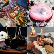 4 images of diy Halloween party ideas